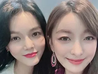 ルナ（f(x)）、「オー！私のパートナー」の撮影現場からジミン（AOA）やホン・ヒョンヒと近況報告