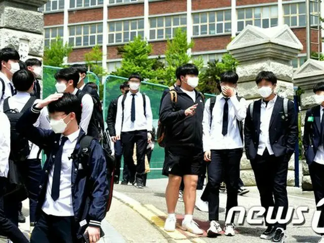韓国 仁川の高等学校（提供:news1）