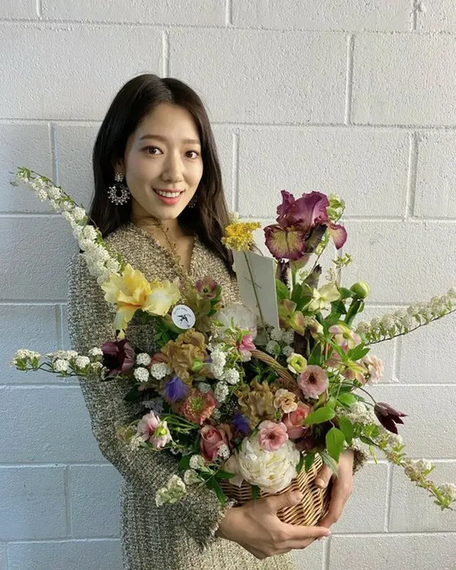 韓国女優パク・シネが近況を伝えて話題になっている。（画像提供:OSEN）