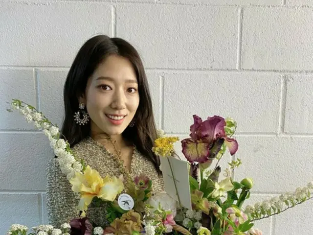 韓国女優パク・シネが近況を伝えて話題になっている。（画像提供:OSEN）