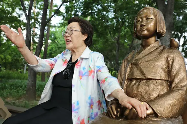 ”元慰安婦”のイ・ヨンス（李容洙）氏（提供:news1）