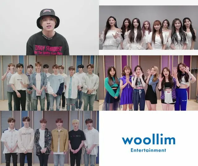 「INFINITE」、「LOVELYZ」、「Golden Child」らwoollimエンターテインメント所属歌手が初の団体曲をリリースする。（提供:OSEN）