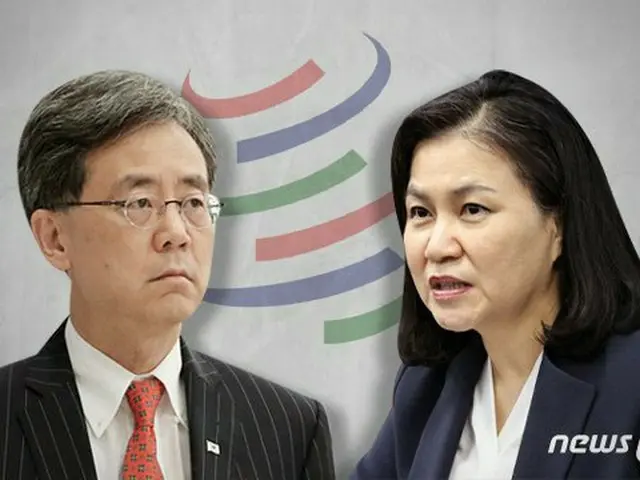 金鉉宗 韓国大統領府 国家安保室第二次長（左）と、兪明希 通商交渉本部長（右）（提供:news1）