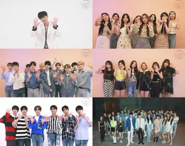 Woollimエンターテイメントが所属アーティストの初めての団体曲「Relay」を発売し、全世界のファンと着実に疎通を続けている。（提供:OSEN）