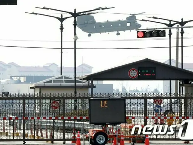 韓国 京畿道の平澤にある米軍基地（提供:news1）