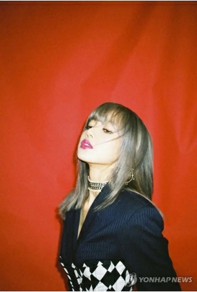 BLACKPINKのリサさん（YGエンターテインメント提供）＝（聯合ニュース）≪転載・転用禁止≫
