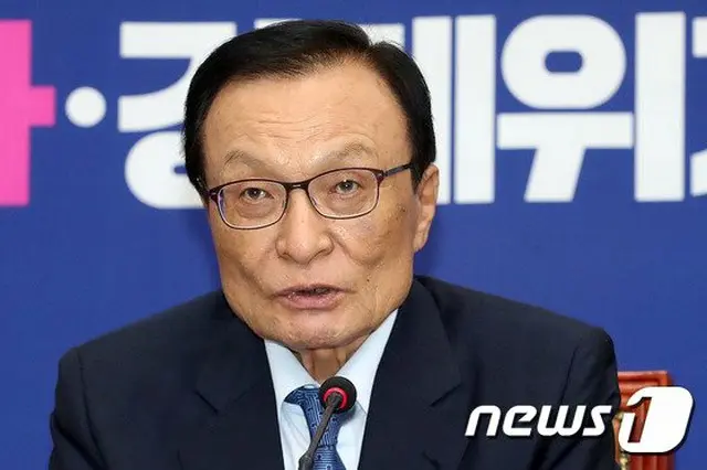 韓国与党“共に民主党”のイ・ヘチャン（李海チャン）代表（提供:news1）