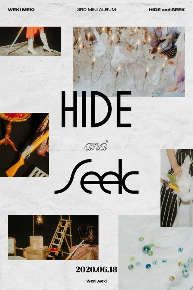 「Weki Meki」の3rdミニアルバム「HIDE and SEEK」のコンセプトがベールを脱いだ。（提供:OSEN）