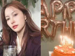 ギュリ（元KARA）、イテウォンのクラブ訪問論議後初の近況報告「誕生日をお祝いしてくれてありがとう」
