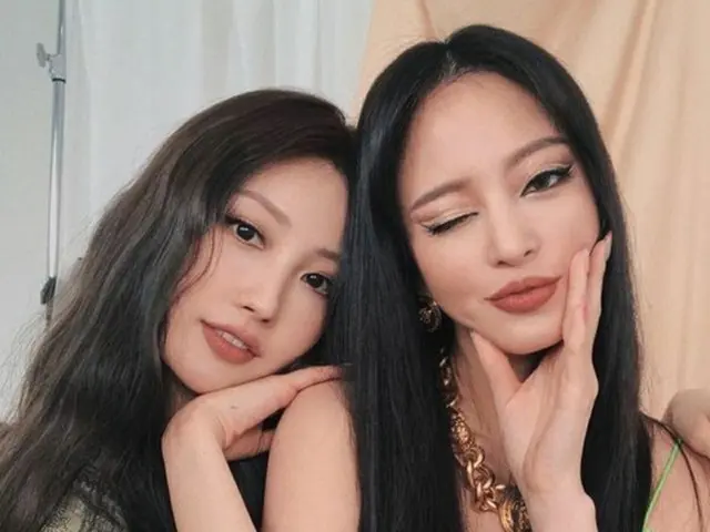 女優ハン・イェスルがメイクアップアーティストのイ・サベと強烈で華麗に変身した。（提供:news1）
