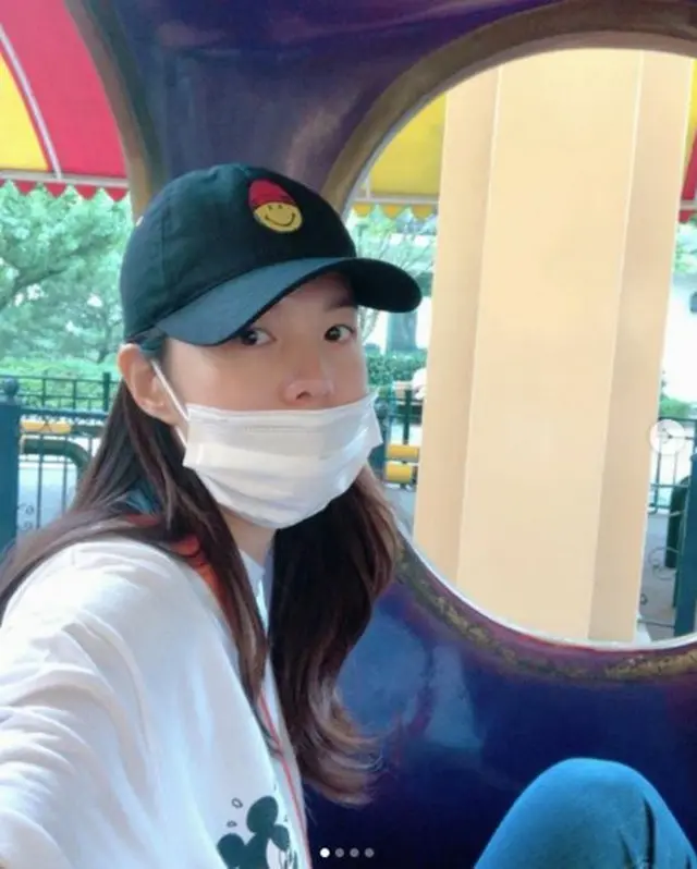 女優キム・ソンウンが子供たちと一緒に日常の幸せを伝えた。（提供:OSEN）