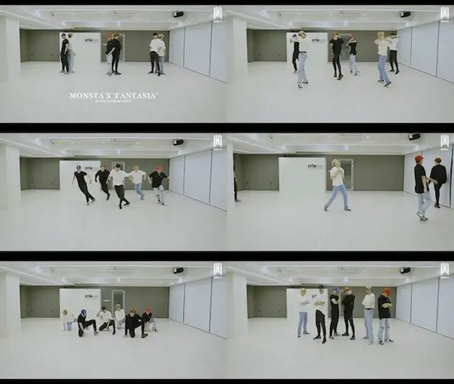 「MONSTA X」、「FANTASIA」振り付け映像公開…誤差のない”シンクロダンス”（提供:OSEN）