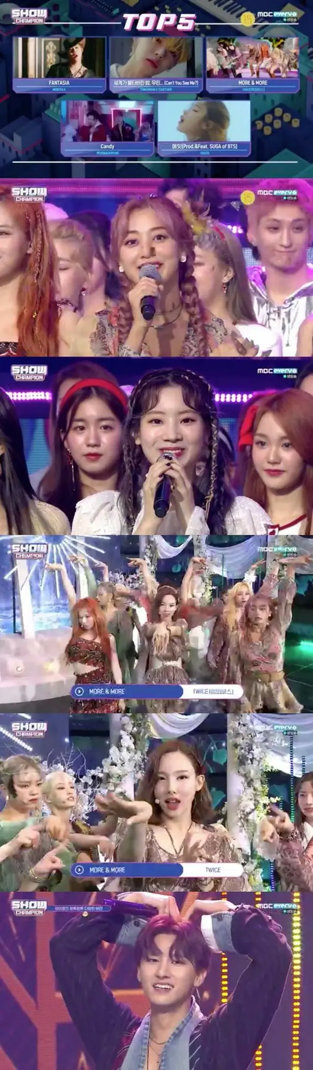 「TWICE」、カムバックと同時に「Show Champion」で1位…「応援ありがとう＆会える日を待ってる」（提供:OSEN）