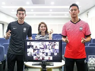 韓国代表の守護神チョ・ヒョヌと元鹿島のチョン・スンヒョン、サポーターとオンラインで疎通