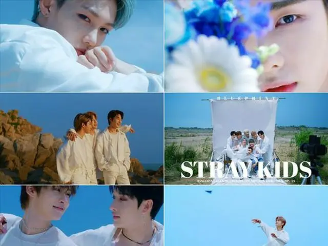 「Stray Kids」が清涼感をいっぱい抱いた新譜収録曲を公開した。（提供:OSEN）