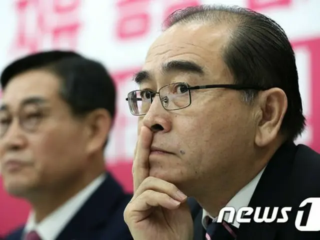 北朝鮮から韓国に亡命したテ・ヨンホ（太永浩）“未来統合党”議員（提供:news1）