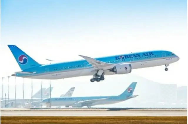 大韓航空の旅客機（同社提供）＝（聯合ニュース）≪転載・転用禁止≫