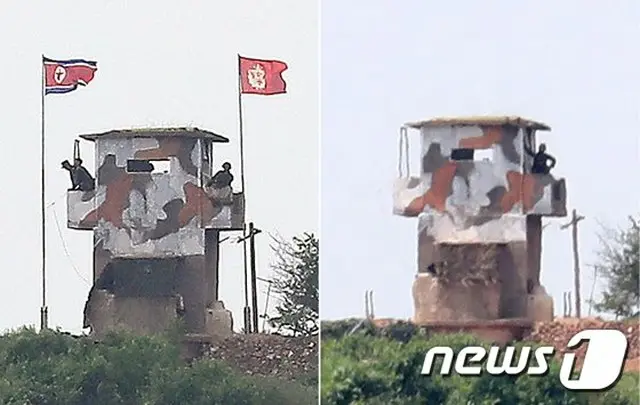”次の段階”を警告した北朝鮮、一部GPで射撃訓練を実施＝武力衝突の準備か（画像:news1）