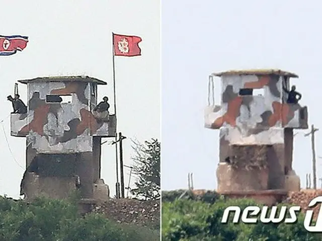 ”次の段階”を警告した北朝鮮、一部GPで射撃訓練を実施＝武力衝突の準備か（画像:news1）