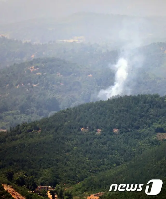 韓国統一部、「北朝鮮、開城共同連絡事務所庁舎を爆破」（提供:news1）
