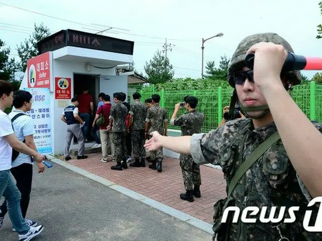 坡州DMZ観光事業所の職員、臨津閣に避難＝韓国（提供:news1）