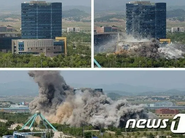 北、金剛山への「軍事展開」を示唆（画像:news1）