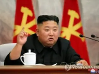 金正恩氏の国内視察用専用機　北朝鮮上空を飛行