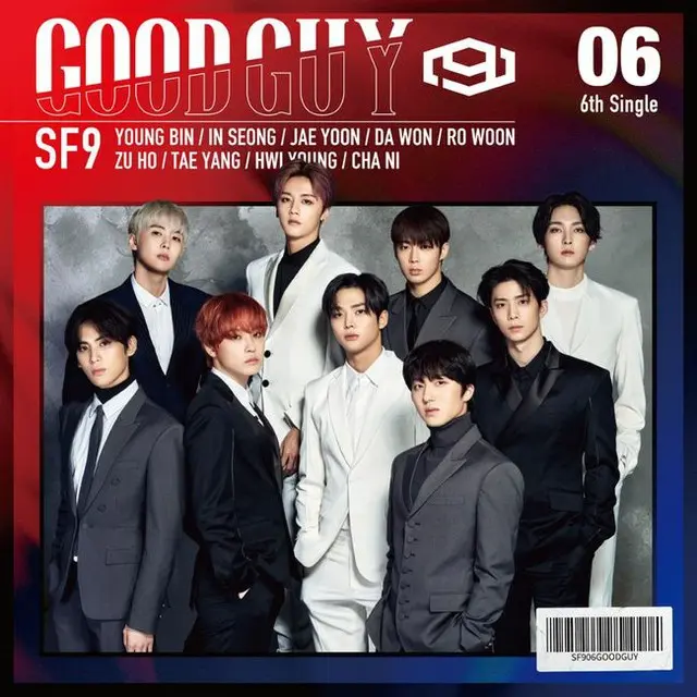 「SF9」の日本ニューシングルがオリコンシングルチャート2位を達成した。（提供:OSEN）