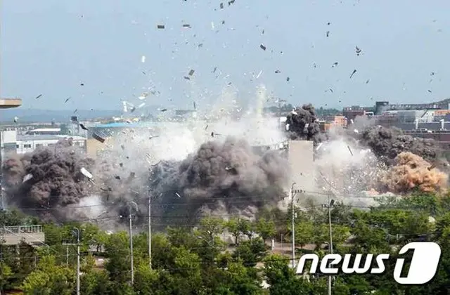 韓国大統領府、「北朝鮮が連絡事務所爆破を事前通知？全く事実ではない」（提供:news1）