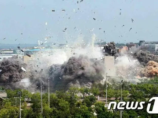 韓国大統領府、「北朝鮮が連絡事務所爆破を事前通知？全く事実ではない」（提供:news1）
