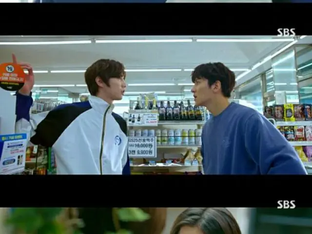 ≪韓国ドラマNOW≫「コンビニのセッピョル」2話、チ・チャンウクがコンビニ営業停止の危機回避（提供:OSEN）