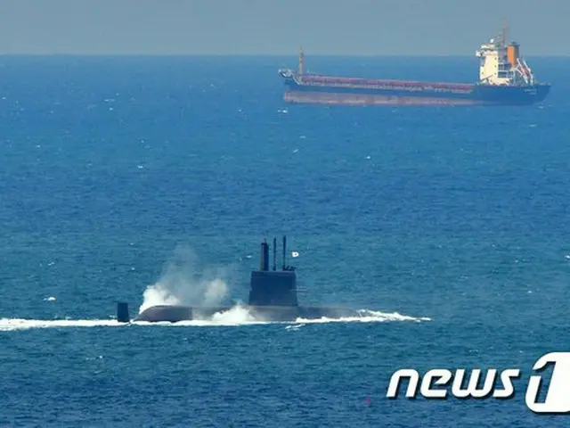 写真は韓国海軍の潜水艦（提供:news1）