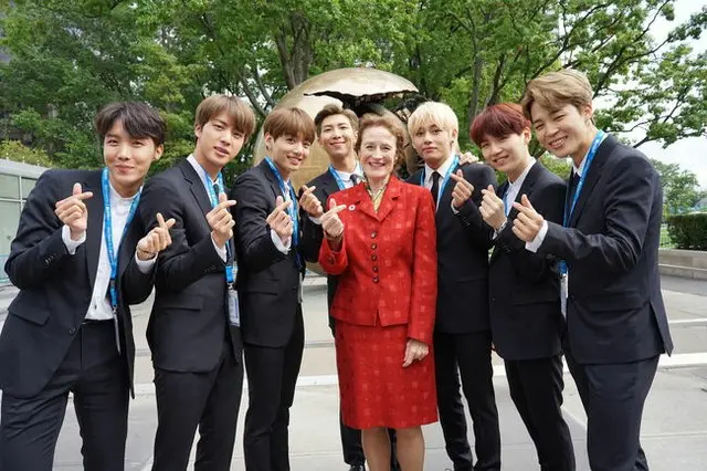 「BTS」の「LOVE MYSELF」キャンペーン、ユニセフ・インスパイアアワードを受賞（提供:OSEN）