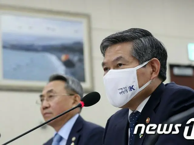 韓国のチョン・ギョンドゥ（鄭景斗）国防相（提供:news1）