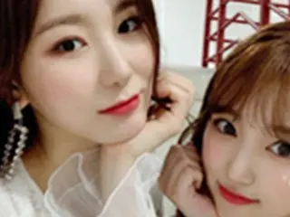 「IZ*ONE」のチェヨン、矢吹奈子と撮影したショットの数々を公開…日々ビジュアルの絶頂期を更新中