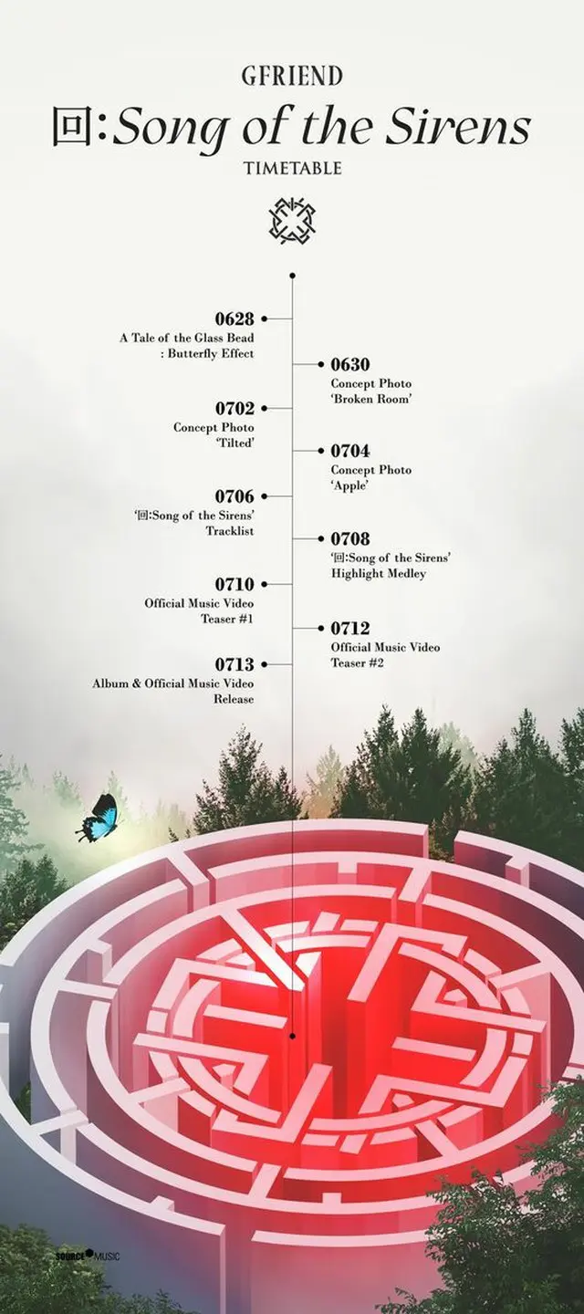 「GFRIEND」が、本格的なカムバックカウントダウンに突入した。（提供:OSEN）