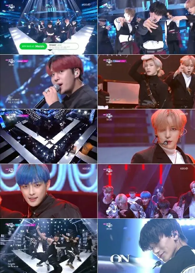 「ATEEZ」、「ミュージックバンク」で「BTS（防弾少年団）」の楽曲を再解釈しカバー（提供:News1）