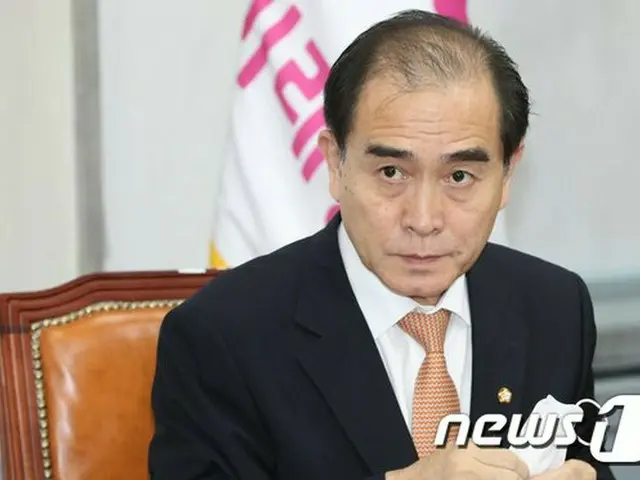 北朝鮮エリート出身の韓国野党“未来統合党”テ・ヨンホ（太永浩）議員（提供:news1）