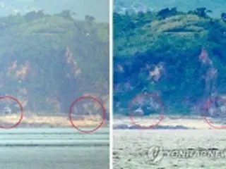 軍事行動計画保留の北朝鮮　海岸砲門を再び閉じた状態に