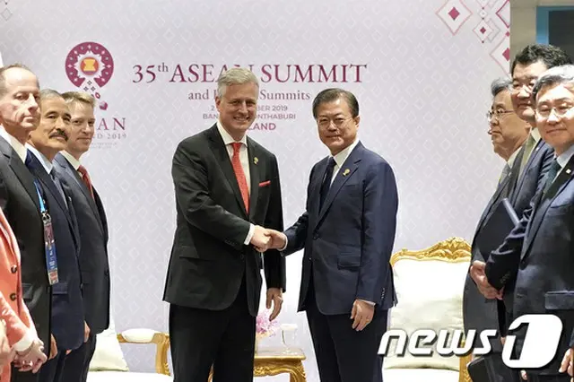 ロバート・オブライエン米大統領補佐官が6月30日（現地時間）、北朝鮮は挑発を中断して米国との対話に再び出てくるよう促した。（画像提供:news1/2019年撮影）