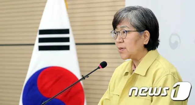 韓国中央防疫対策本部のチョン・ウンギョン（鄭銀敬）本部長（提供:news1）