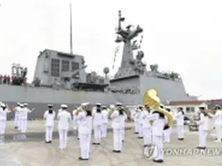 韓国海軍のソマリア沖派遣部隊　約１９０日間の任務終了