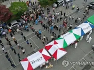 韓国のコロナ感染者　２日連続６３人増＝首都圏と光州に集中