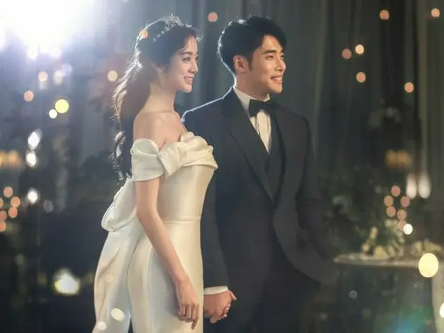 きょう（5日）、ソウル某所で結婚式を挙げた「Wonder Girls」出身のウ・ヘリムとシン・ミンチョル。（提供:OSEN）