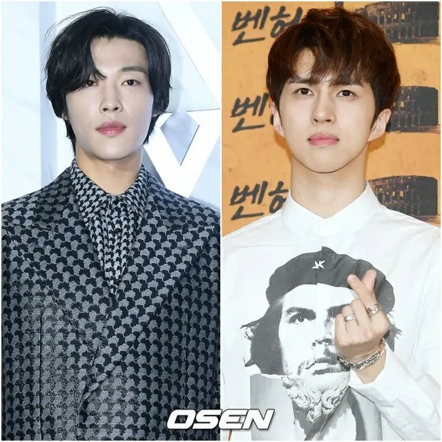 俳優ウ・ドファン、ケン（VIXX）が今日（6日）入隊する。（提供:OSEN）