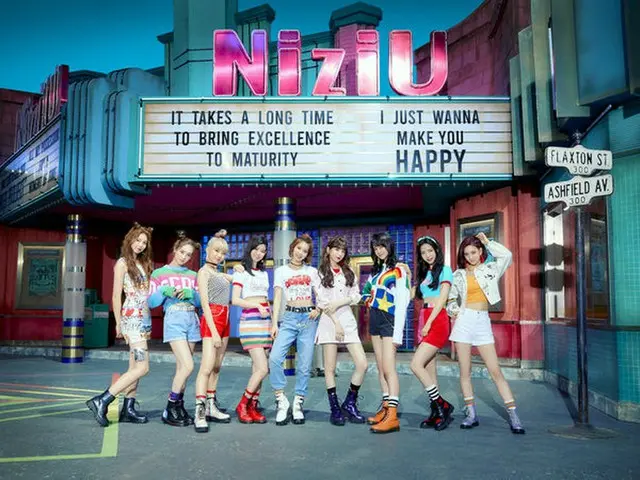「NiziU」、デビュー曲「Make you happy」が日本64チャートで1位（画像:OSEN）