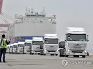現代自の燃料電池トラック　スイスに初輸出＝韓国政府が開発支援