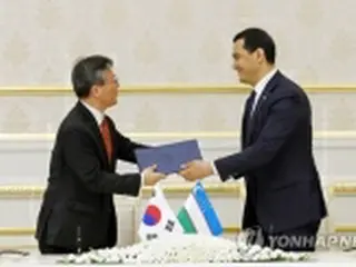 韓国とウズベキスタン　経済協力加速へ＝ソウルで高官会談