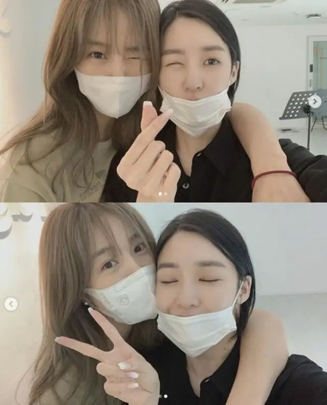 オク・チュヒョン＆ティファニー（少女時代）、愛らしい“そっくり”ツーショットを披露（提供:OSEN）