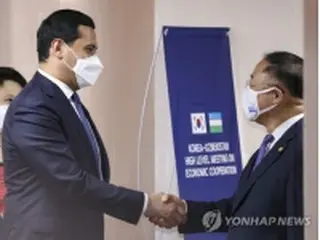 韓国とウズベクの副首相　保健協力・ＦＴＡ推進など協議
